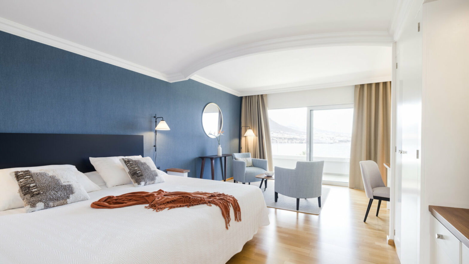 oceano-health-spa-hotel-Doppelzimmer-Superior-Blau